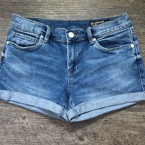BLANK NYC The Fulton Denim Roll Up Shorts